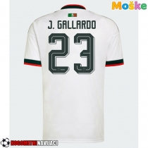Moške Nogometnih dresov Mehika Jesus Gallardo #23 Gostujoči SP 2026 Kratki rokavi